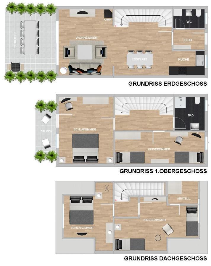 青斯特Friedenstr_ _Haus Lux_别墅 外观 照片